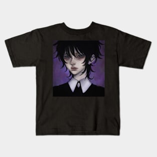 sad boy Kids T-Shirt